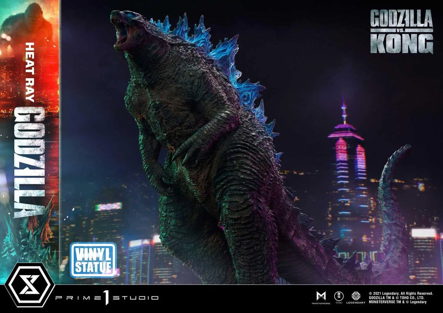 Heat Ray Godzilla (Vinyl Statue Version) Godzilla vs Kong – Prime1Studio – ActionFigure Brasil