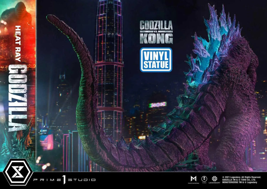 Heat Ray Godzilla (Vinyl Statue Version) Godzilla vs Kong – Prime1Studio – ActionFigure Brasil