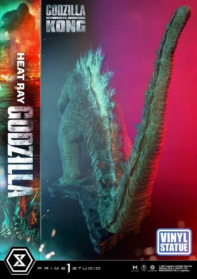 Heat Ray Godzilla (Vinyl Statue Version) Godzilla vs Kong – Prime1Studio – ActionFigure Brasil