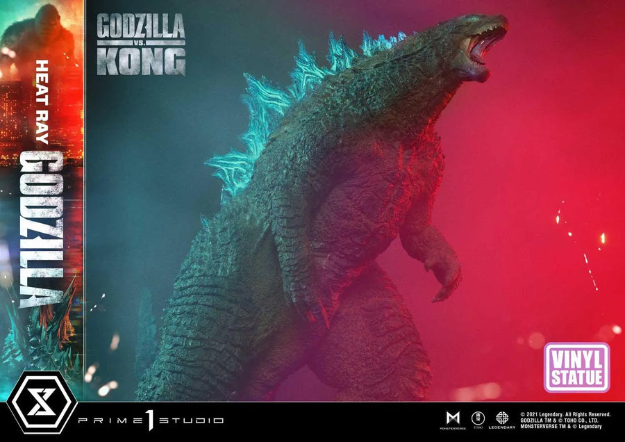 Heat Ray Godzilla (Vinyl Statue Version) Godzilla vs Kong – Prime1Studio – ActionFigure Brasil
