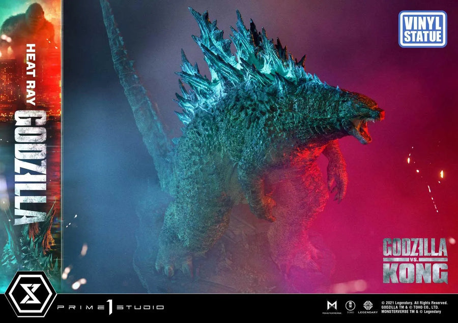 Heat Ray Godzilla (Vinyl Statue Version) Godzilla vs Kong – Prime1Studio – ActionFigure Brasil