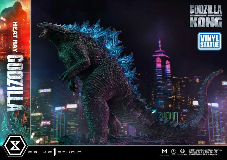 Heat Ray Godzilla (Vinyl Statue Version) Godzilla vs Kong – Prime1Studio – ActionFigure Brasil
