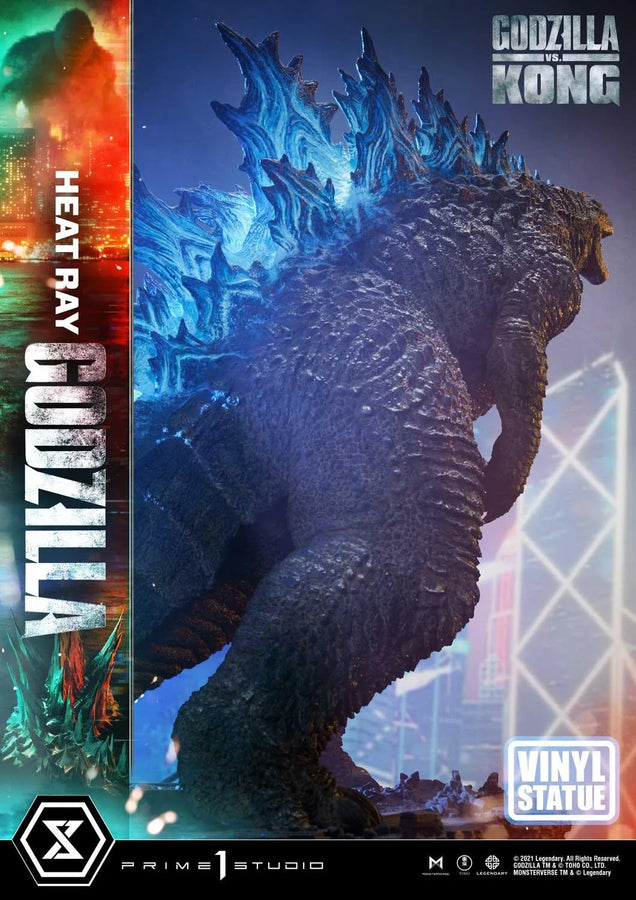 Heat Ray Godzilla (Vinyl Statue Version) Godzilla vs Kong – Prime1Studio – ActionFigure Brasil
