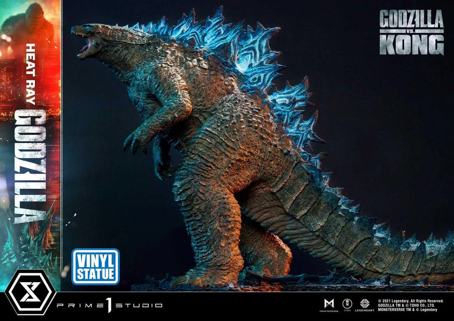 Heat Ray Godzilla (Vinyl Statue Version) Godzilla vs Kong – Prime1Studio – ActionFigure Brasil