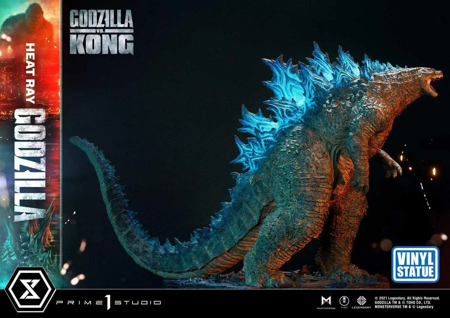 Heat Ray Godzilla (Vinyl Statue Version) Godzilla vs Kong – Prime1Studio – ActionFigure Brasil