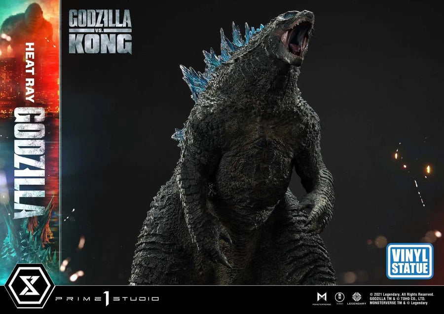 Heat Ray Godzilla (Vinyl Statue Version) Godzilla vs Kong – Prime1Studio – ActionFigure Brasil