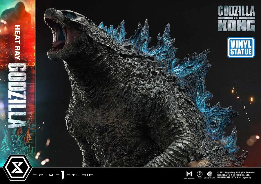 Heat Ray Godzilla (Vinyl Statue Version) Godzilla vs Kong – Prime1Studio – ActionFigure Brasil