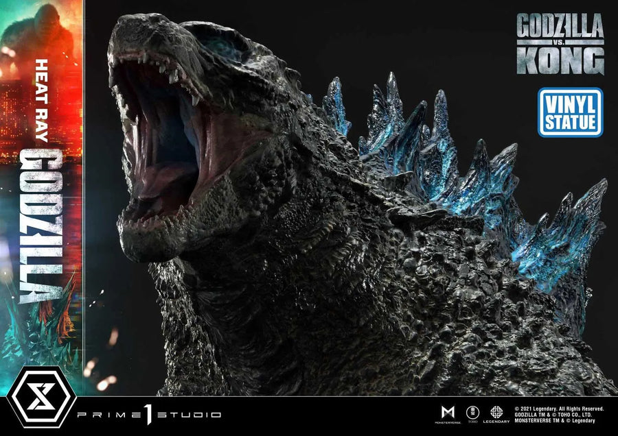 Heat Ray Godzilla (Vinyl Statue Version) Godzilla vs Kong – Prime1Studio – ActionFigure Brasil