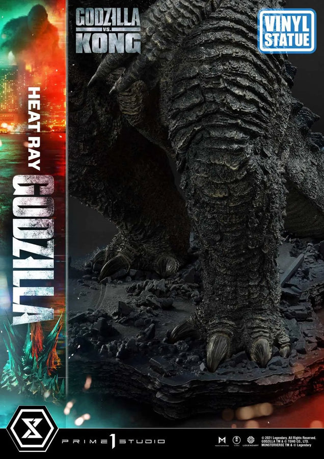 Heat Ray Godzilla (Vinyl Statue Version) Godzilla vs Kong – Prime1Studio – ActionFigure Brasil