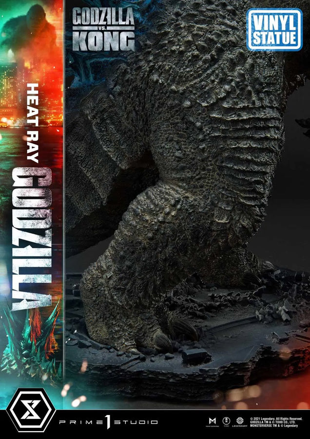 Heat Ray Godzilla (Vinyl Statue Version) Godzilla vs Kong – Prime1Studio – ActionFigure Brasil