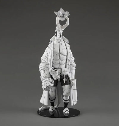 Hellboy Black & White (Previews Exclusive) - LIMITED EDITION: 1000 – Dark Horse Comics – ActionFigure Brasil — com base expositora