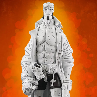 Hellboy Black & White (Previews Exclusive) - LIMITED EDITION: 1000 – Dark Horse Comics – ActionFigure Brasil — iluminação de estúdio