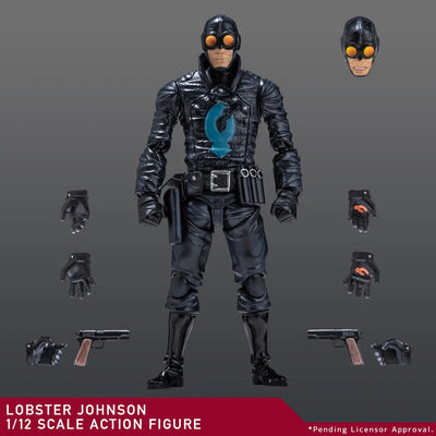 Hellboy - Lobster Johnson - 1/12 (1000Toys)ㅤ – 1000Toys – ActionFigure Brasil — iluminação de estúdio
