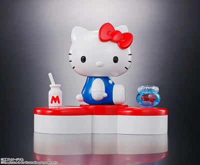 Hello Kitty - Chogokin - 45th Anniversary (Bandai Spirits)ㅤ – Bandai Spirits As Manufacturer – ActionFigureBrasil — ângulo diferente