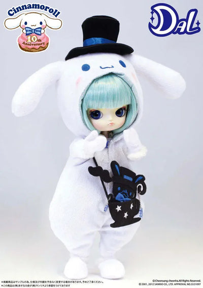 Hello Kitty - Cinnamoroll - Pullip (Line) - Dal - 1/6 - 10th Anniversary (Groove)ㅤ – Groove – ActionFigure Brasil — com base expositora