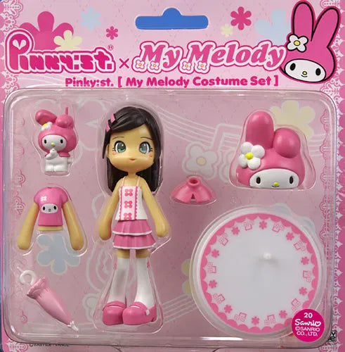 Hello Kitty - My Melody - Pinky:cos - My Melody Costume Set - PC006 (GSI Creos)ㅤ – GSI Creos – ActionFigure Brasil