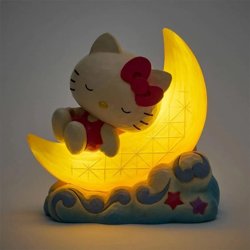 Hello Kitty on LED Moon – Enesco, LLC – ActionFigure Brasil