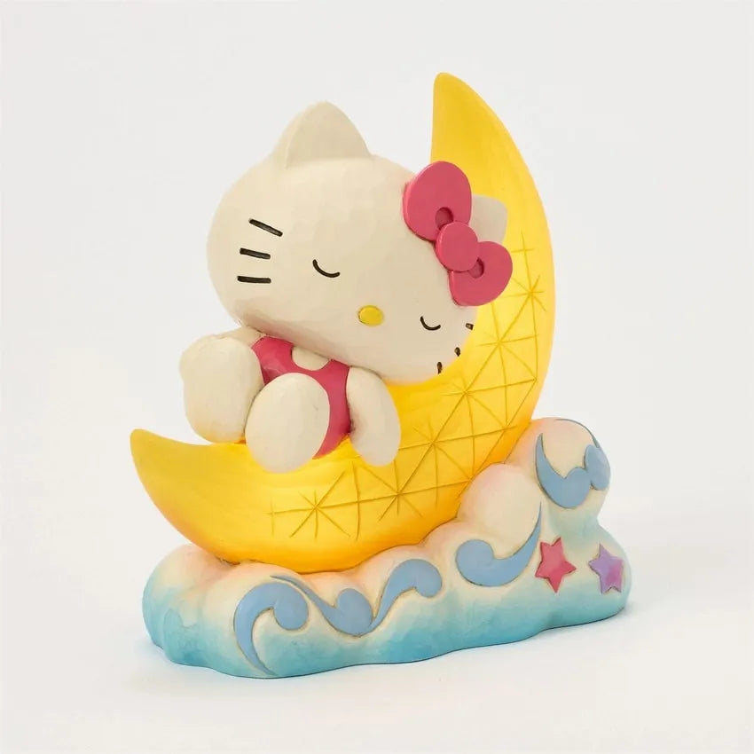 Hello Kitty on LED Moon – Enesco, LLC – ActionFigure Brasil