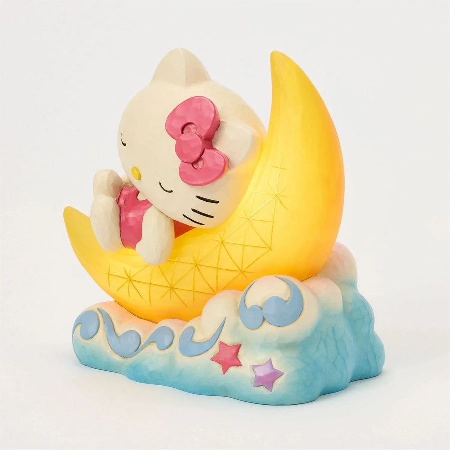 Hello Kitty on LED Moon – Enesco, LLC – ActionFigure Brasil