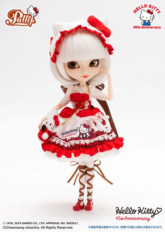 Hello Kitty - Pullip P-231 - Pullip (Line) - 1/6 - Hello Kitty★Pullip45th Anniversary ver. (Groove)ㅤ – Groove – ActionFigure Brasil