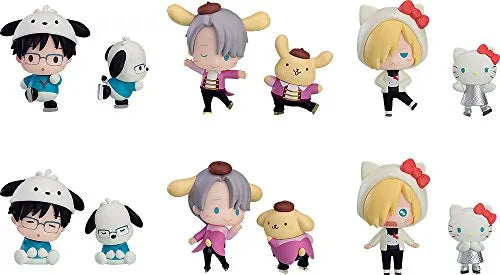 Hello Kitty - Yuri!!! on Ice - Katsuki Yuuri - Pochacco - Yuri!!! on Ice × Sanrio Characters - Yuri!!! on Ice x Sanrio Trading Figure - B (Orange Rouge)ㅤ – Orange Rouge – ActionFigure Brasil