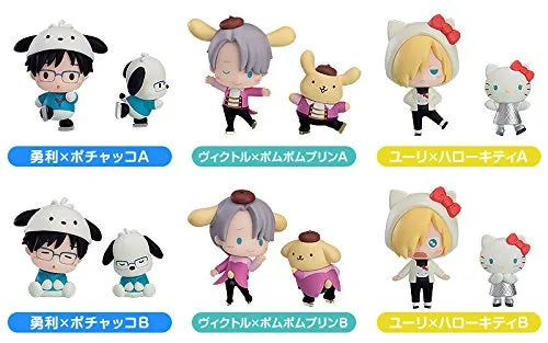 Hello Kitty - Yuri!!! on Ice - Katsuki Yuuri - Pochacco - Yuri!!! on Ice × Sanrio Characters - Yuri!!! on Ice x Sanrio Trading Figure - B (Orange Rouge)ㅤ – Orange Rouge – ActionFigure Brasil