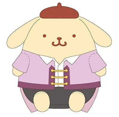 Hello Kitty - Yuri!!! on Ice - Pom Pom Purin - Victor Nikiforov - Nuigurumi S - Yuri!!! on Ice × Sanrio Charactersㅤ – Sanrio – ActionFigureBrasil