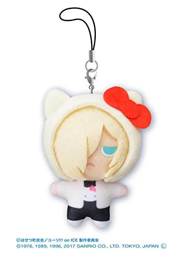 Hello Kitty - Yuri!!! on Ice - Putinui Mascot - Nikiforov Victor - Plisetsky Yuri - Katsuki Yuri - Plush Strap - Boxㅤ – Sega – ActionFigureBrasil — detalhe do produto