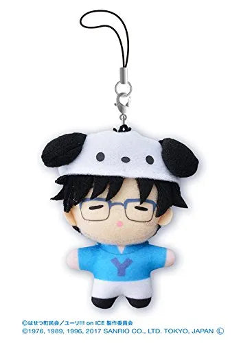 Hello Kitty - Yuri!!! on Ice - Putinui Mascot - Nikiforov Victor - Plisetsky Yuri - Katsuki Yuri - Plush Strap - Boxㅤ – Sega – ActionFigureBrasil — acessórios