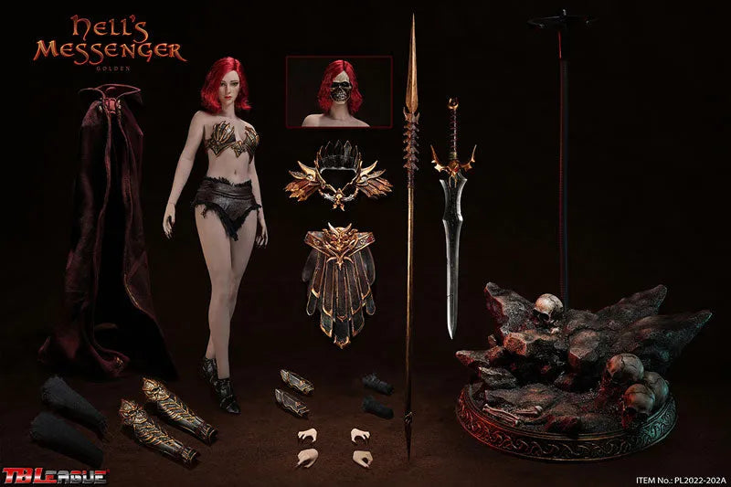 Hells Messenger - Golden - 1/6 (TB League)ㅤ – TBLeague – ActionFigureBrasil