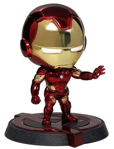 Hero Remix Bobble Head Series - Avengers: Iron Man Mk.43 (Chrome Plating ver.) ()ㅤ – Dragon – ActionFigure Brasil