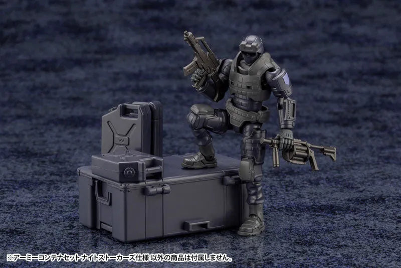 Hexa Gear - Army Container Set - 1/24 - Night Stalkers Ver. (Kotobukiya)ㅤ – Kotobukiya – ActionFigure Brasil