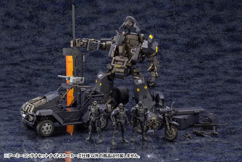 Hexa Gear - Army Container Set - 1/24 - Night Stalkers Ver. (Kotobukiya)ㅤ – Kotobukiya – ActionFigure Brasil