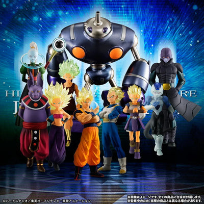 HG Dragon Ball Super - Sixth Universe rivals ~ Set of 10 figuresㅤ – Bandai – ActionFigureBrasil