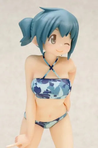 Hidamari Sketch x Honeycomb - Nori - Beach Queens - 1/10 - Swimsuit ver. (Wave)ㅤ – Wave – ActionFigure Brasil — ambientada