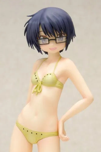 Hidamari Sketch x Honeycomb - Sae - Beach Queens - 1/10 - Swimsuit ver. (Wave)ㅤ – Wave – ActionFigure Brasil — embalagem