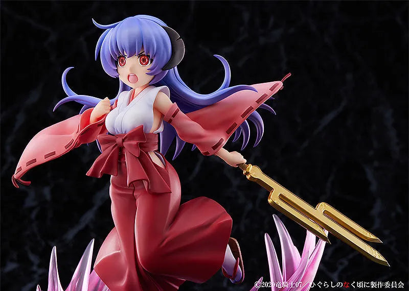 Higurashi no Naku Koro ni Sotsu - Furude Hanyuu - 1/7 - Onigari-no-Ryuo Ver. (Good Smile Company, Miyuki)ㅤ – Good Smile Company,Miyuki – ActionFigure Brasil