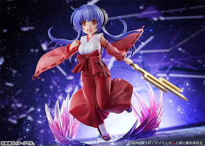 Higurashi no Naku Koro ni Sotsu - Furude Hanyuu - 1/7 - Onigari-no-Ryuo Ver. (Good Smile Company, Miyuki)ㅤ – Good Smile Company,Miyuki – ActionFigure Brasil — iluminação de estúdio