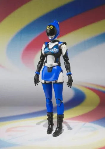 Hikounin Sentai Akibaranger Season Tsuu - Akiba Blue - S.H.Figuarts - Season 2 (Bandai)ㅤ – Bandai – ActionFigure Brasil — ângulo diferente