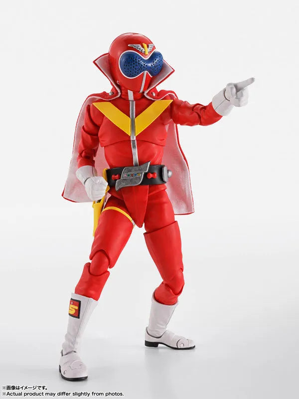 Himitsu Sentai Gorenger - Akarenger - S.H.Figuarts - S.H.Figuarts Shinkocchou Seihou - Super Sentai 50th Anniversary Ver. (Bandai Spirits)ㅤ – Bandai Spirits – ActionFigureBrasil