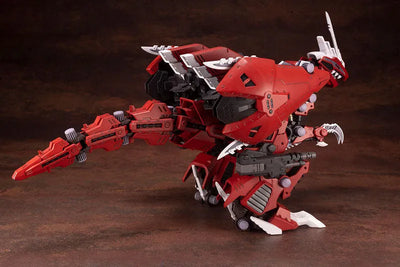 HMM ZOIDS EZ-034 - Geno Breaker - Repackage Ver. - 1/72 - 2025 Re-release (Kotobukiya)ㅤ – Kotobukiya – ActionFigure Brasil — com base expositora