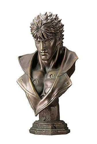 Hokuto no Ken - Kenshirou - Bust - Mega Sofubi Advance MSA-012 - Bronze-style Ver. (Kaiyodo)ㅤ – Kaiyodo – ActionFigure Brasil