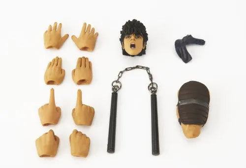 Hokuto no Ken - Kenshirou - Hokuto no Ken Revolution - Legacy of Revoltech LR-001 - Revoltech No.001 (Kaiyodo)ㅤ – Kaiyodo – ActionFigure Brasil