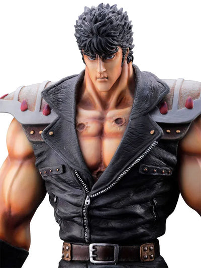 Hokuto no Ken - Kenshirou - Mega Sofubi Advance MA016 - Redeco Ver. (Kaiyodo)ㅤ – Kaiyodo As Manufacturer – ActionFigure Brasil — com base expositora