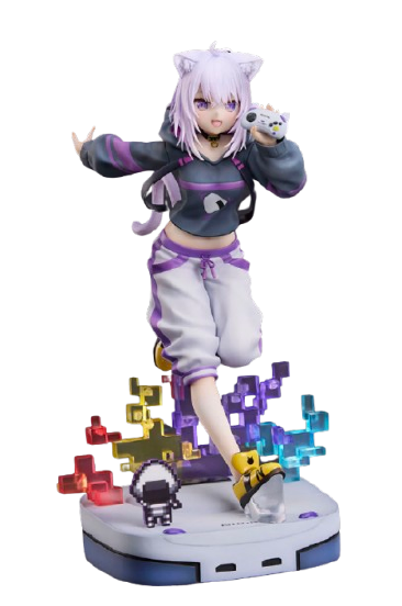 Hololive - Nekomata Okayu - 1/7 - We are Gamers!!!! (Design Coco)ㅤ – Design Coco – ActionFigure Brasil