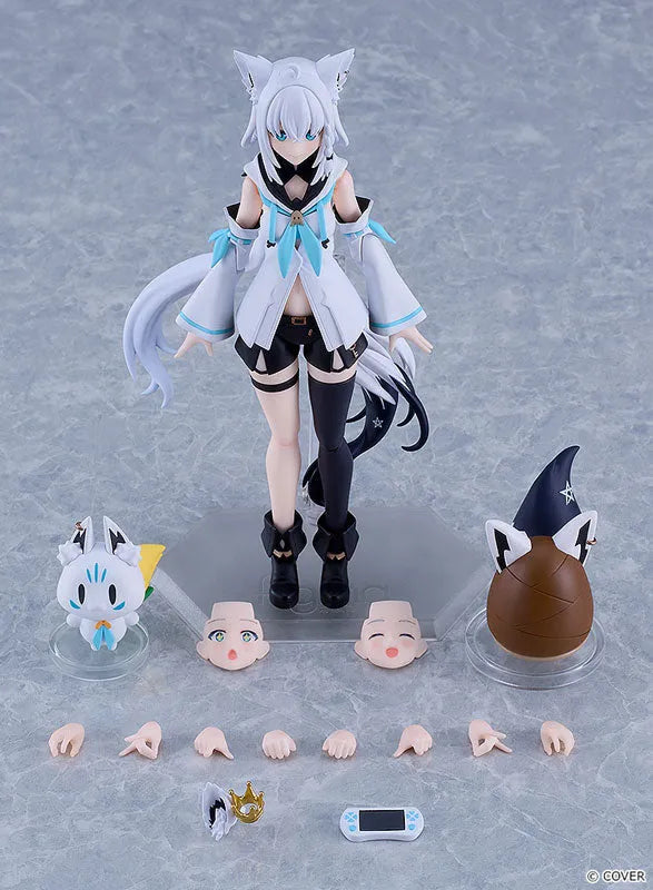 Hololive - Oruyanke - Shirakami Fubuki - Sukonbu - Figma (Max Factory) [Shop Exclusive]ㅤ – Max Factory – ActionFigureBrasil