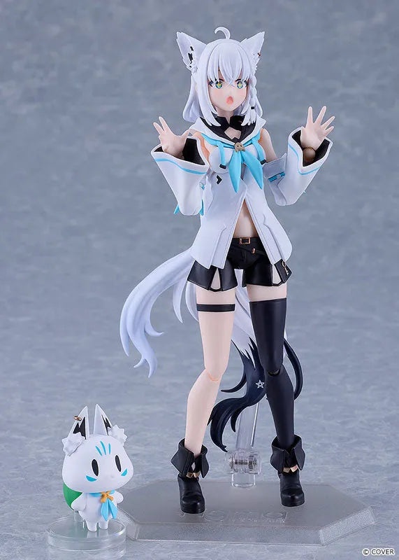Hololive - Oruyanke - Shirakami Fubuki - Sukonbu - Figma (Max Factory) [Shop Exclusive]ㅤ – Max Factory – ActionFigureBrasil