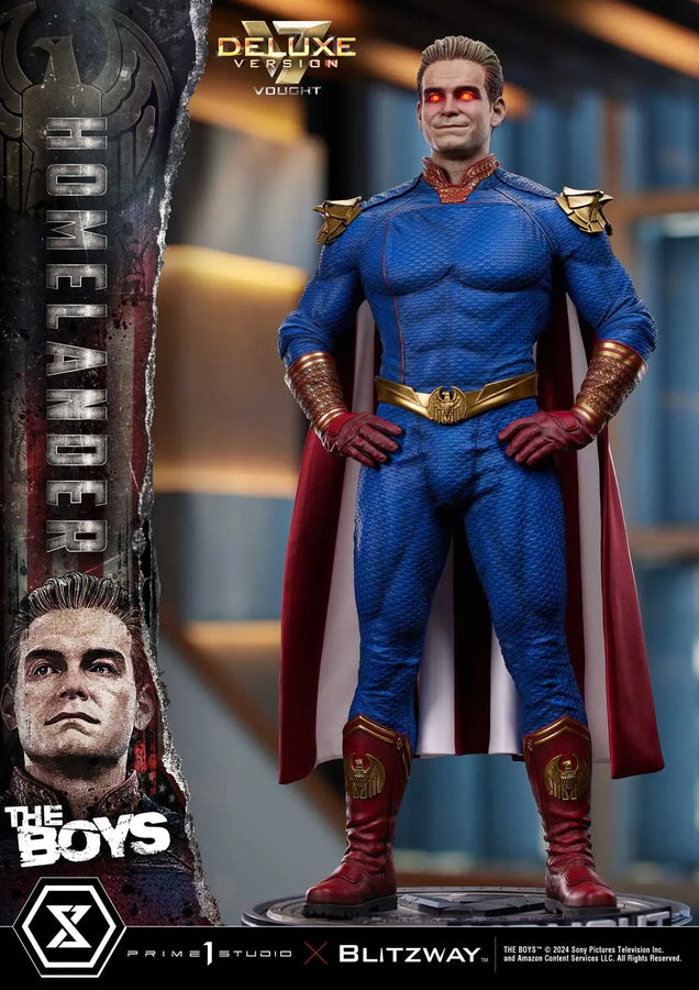 Homelander (Deluxe Version) The Boys – Prime1Studio – ActionFigure Brasil