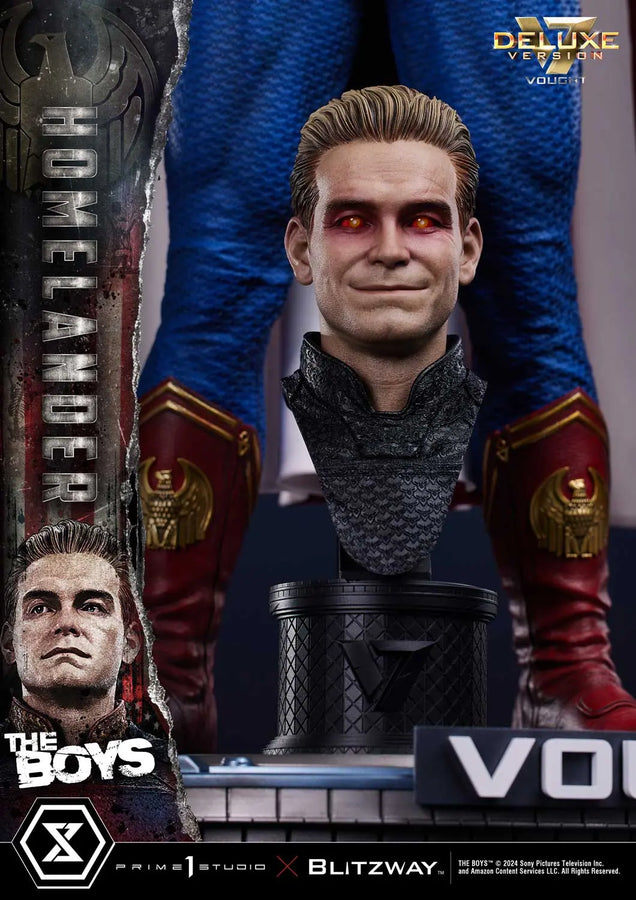 Homelander (Deluxe Version) The Boys – Prime1Studio – ActionFigure Brasil
