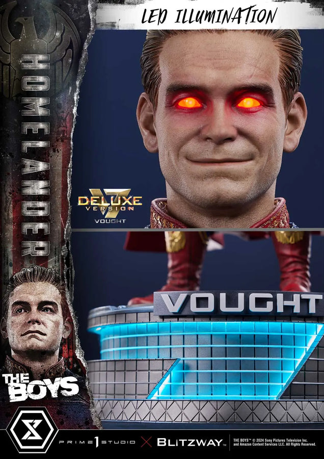 Homelander (Deluxe Version) The Boys – Prime1Studio – ActionFigure Brasil
